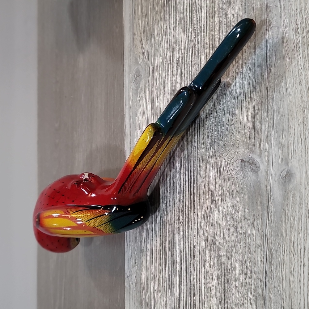 Ceramic Parrot - Picture 3 of 6